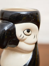 Load image into Gallery viewer, Toucan Tiki Ceramic Hand Painted Black Drinkware