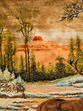 Load image into Gallery viewer, Vintage Winter Dear Tapestry