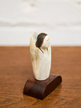 Load image into Gallery viewer, Alabaster Vintage Native figurine by David Farnham