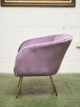Load image into Gallery viewer, Lavender French Modern Vintage Chair