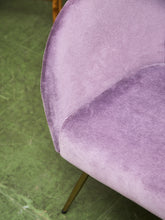Load image into Gallery viewer, Lavender French Modern Vintage Chair