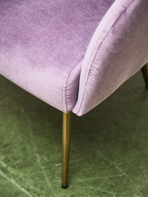 Load image into Gallery viewer, Lavender French Modern Vintage Chair