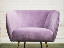 Load image into Gallery viewer, Lavender French Modern Vintage Chair