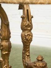 Load image into Gallery viewer, Capiz Abalone Shell Gilt Metal Italian Florentine Style End Table