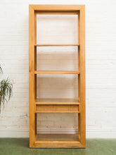 Load image into Gallery viewer, Oak Shelf With Rattan