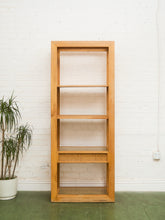 Load image into Gallery viewer, Oak Shelf With Rattan