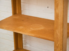 Load image into Gallery viewer, Oak Shelf With Rattan