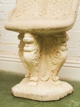 Load image into Gallery viewer, Pair of Vintage Grotto Cement Stone Garden Chairs