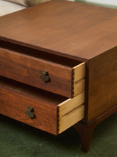 Load image into Gallery viewer, Mid-century modern Moroccan Style Large Side Table with Drawers