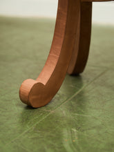 Load image into Gallery viewer, Vintage Wood Scalloped Edge End Table