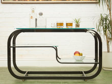 Load image into Gallery viewer, Mid-Century Modern Brass Bar Cart Milo Baughman Style Etagere