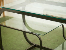 Load image into Gallery viewer, Mid-Century Modern Brass Bar Cart Milo Baughman Style Etagere