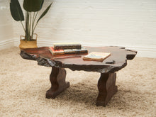 Load image into Gallery viewer, Organic Burl Redwood Coffee Table