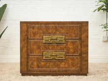 Load image into Gallery viewer, Mastercraft Burl Chest of Drawers