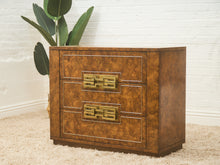 Load image into Gallery viewer, Mastercraft Burl Chest of Drawers