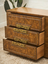 Load image into Gallery viewer, Mastercraft Burl Chest of Drawers