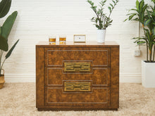 Load image into Gallery viewer, Mastercraft Burl Chest of Drawers