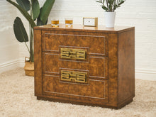 Load image into Gallery viewer, Mastercraft Burl Chest of Drawers