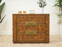 Load image into Gallery viewer, Mastercraft Burl Chest of Drawers