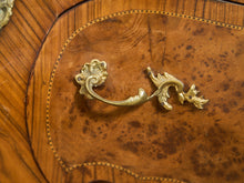 Load image into Gallery viewer, French Bombay Vintage Green Marble Top Nightstands