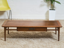 Load image into Gallery viewer, MCM Walnut Single Drawer Coffee Table
