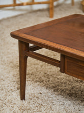 Load image into Gallery viewer, MCM Walnut Single Drawer Coffee Table