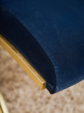 Load image into Gallery viewer, Mid-Century Basset Navy Blue Chairs Set of 6