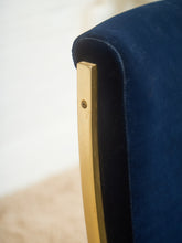 Load image into Gallery viewer, Mid-Century Basset Navy Blue Chairs Set of 6