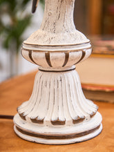 Load image into Gallery viewer, Pair of Whimsical Ceramic Bird Table Lamps with Pleated Shades
