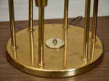 Load image into Gallery viewer, Vintage Hollywood Regency Lily Brass Table Lamp