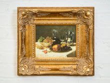 Load image into Gallery viewer, Baroque Still Life Oil Painting in Gilded Rococo Frame