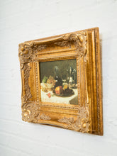 Load image into Gallery viewer, Baroque Still Life Oil Painting in Gilded Rococo Frame