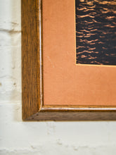 Load image into Gallery viewer, Misty Harbor With Tall Ships Maritime Silhouette Print