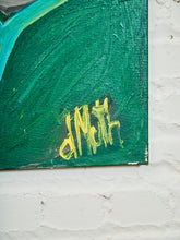 Load image into Gallery viewer, Peg Bold Modern Portrait acrylic Painting Signed