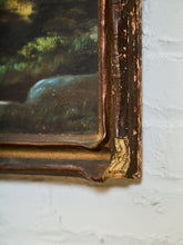 Load image into Gallery viewer, Path Toward the Mountains Antique Oil Painting
