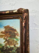 Load image into Gallery viewer, Path Toward the Mountains Antique Oil Painting