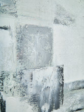 Load image into Gallery viewer, Large-Scale Abstract Canvas in Monochrome Hues