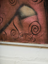 Load image into Gallery viewer, Large-Scale Portrait in Red and Black