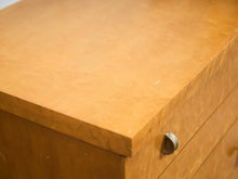 Load image into Gallery viewer, Art Deco 1940’s Birds Eye Maple Dresser