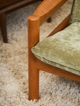 Load image into Gallery viewer, Danish Domino Mobler Teak Sofa newly upholstered