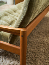 Load image into Gallery viewer, Danish Domino Mobler Teak Sofa newly upholstered