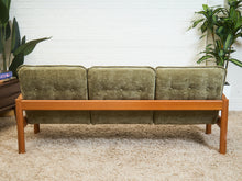Load image into Gallery viewer, Danish Domino Mobler Teak Sofa newly upholstered