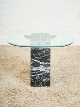 Load image into Gallery viewer, Marble And Chrome Italian Coffee Table
