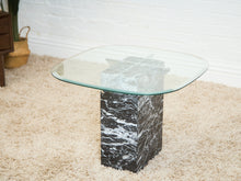 Load image into Gallery viewer, Marble And Chrome Italian Coffee Table
