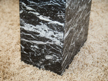 Load image into Gallery viewer, Marble And Chrome Italian Coffee Table