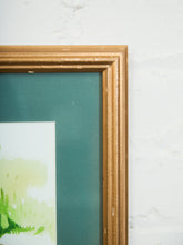 Load image into Gallery viewer, Reflections by the Stream Watercolor Signed