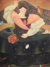 Load image into Gallery viewer, La Dama con la Rosa Signed by Mr.Gaspay