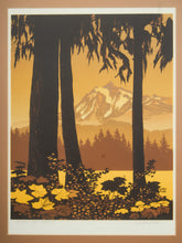 Load image into Gallery viewer, 1970’s Forest Serigraph artwork