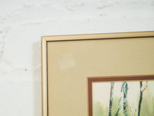 Load image into Gallery viewer, Woodland Reflections” Watercolor Landscape by S. Fulton