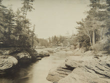 Load image into Gallery viewer, WS Blatchley Stereoscopic Photograph of the Wisconsin River